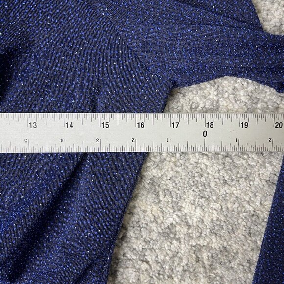 Maggy London Keyhole Neck Long Sleeve Cocktail Dress in‎ Navy Size Dress 10 - Picture 3 of 8